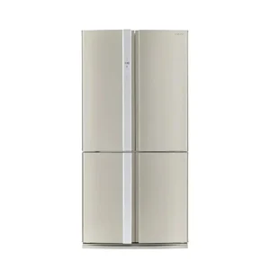 Sharp SJ-FP850A-SS5 724 Litre no-frost 4 kapılı gümüş cam buzdolabı - silver glass french door refrigerator