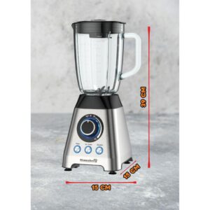 • KKTC Kıbrıs kapıda ödeme avantajlı Hausberg HB 7764 cam blender satışı ve yeni mutfak mikseri siparişi.