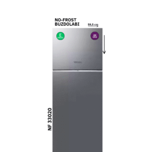 REGAL NF 33020 310 LİTRE SİLVER BUZDOLABI NO-FROST
