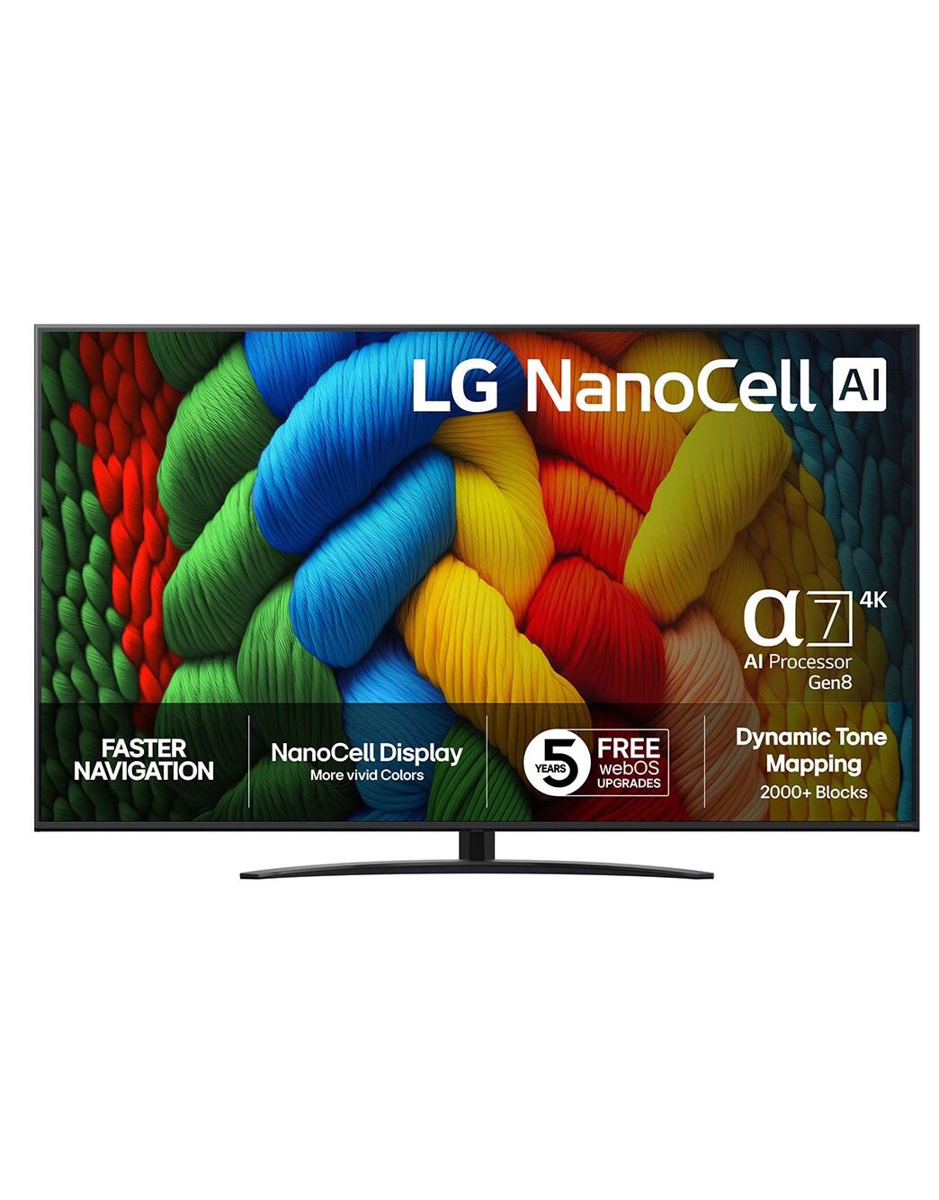 LG 75NANO81A3A 75" NanoCell TV Kıbrıs & Cyprus