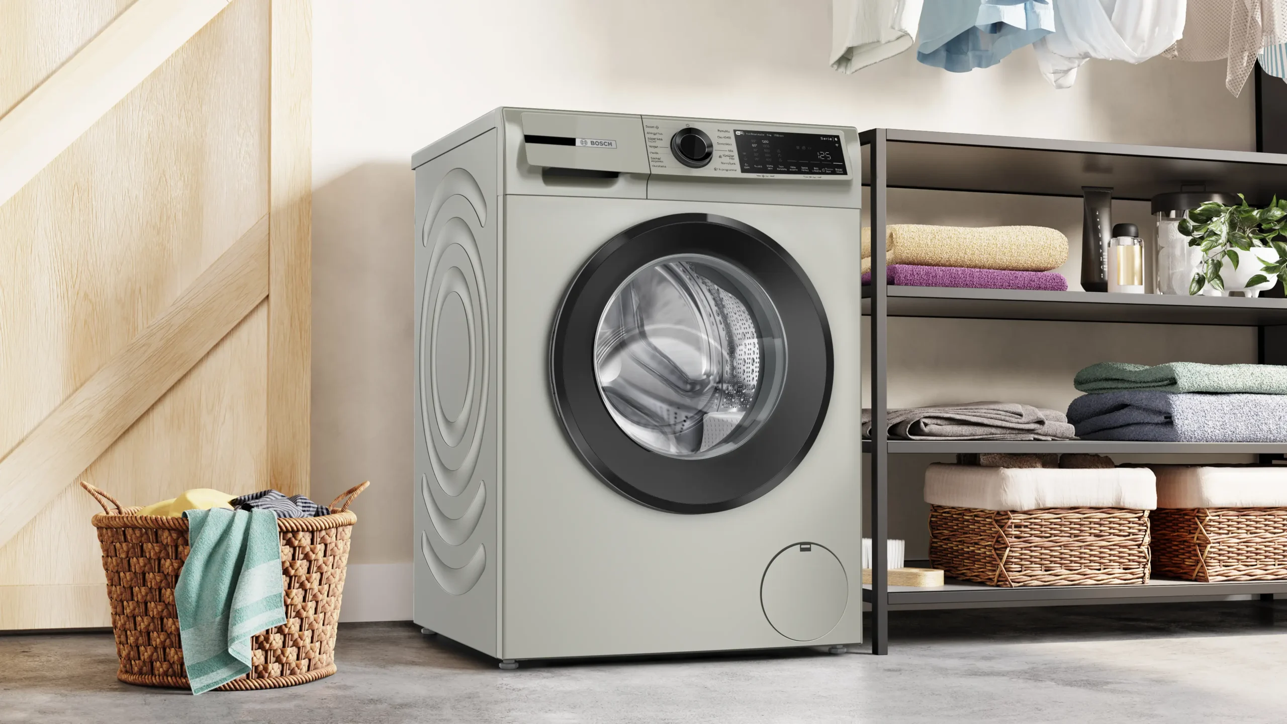 BOSCH WGK242ZXTR 9 KG ÇAMAŞIR MAKİNESİ SERİ 6