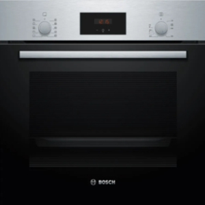 Bosch HBF512BS1T inox ankastre fırın paslanmaz çelik Kıbrıs, Bosch Serie 4 stainless steel built-in oven North Cyprus.