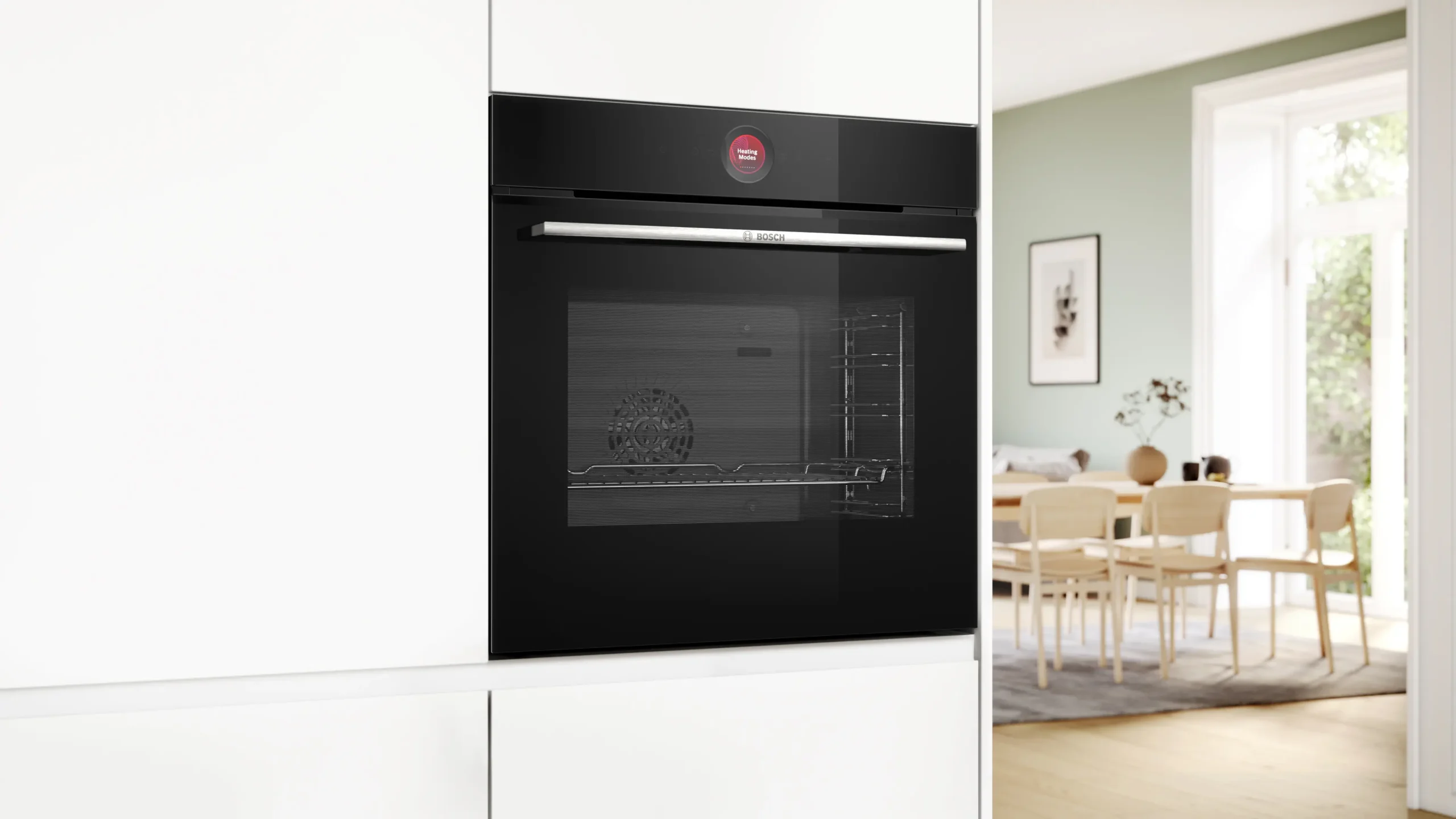 Kuzey Kıbrıs Bosch fırın HBG7341B1 Seri 8 Siyah Ankastre Fırın