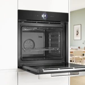 Kuzey Kıbrıs Bosch fırın HSG7361B1 Seri 8 Siyah Ankastre Fırın