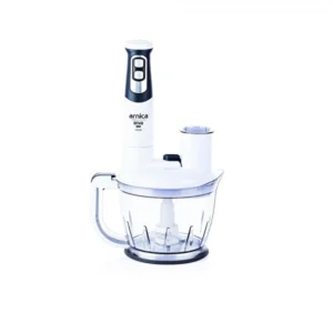 Arnica stick blender set geniş doğrayıcı haznesi ve dörtlü bıçak