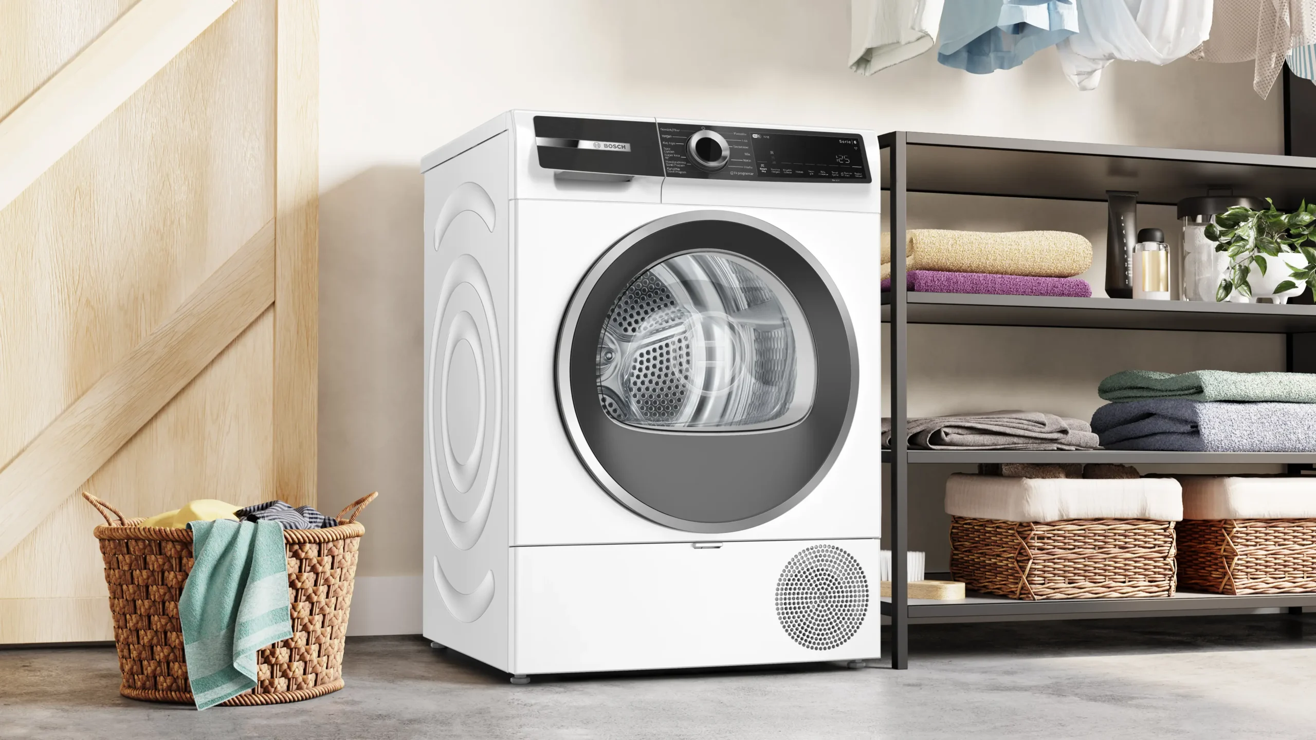 Bosch WQG25200TR 10 KG Kurutma Makinesi Serie 6 KKTC