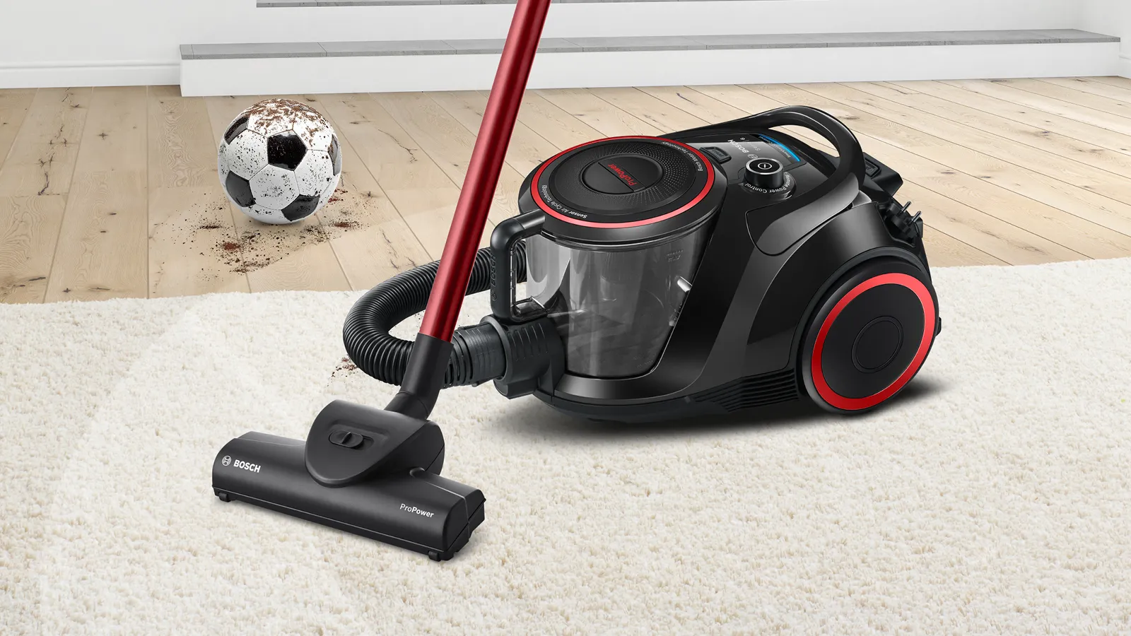 BOSCH BGS41POW1 TORBASIZ ELEKTRİKLİ SÜPÜRGE