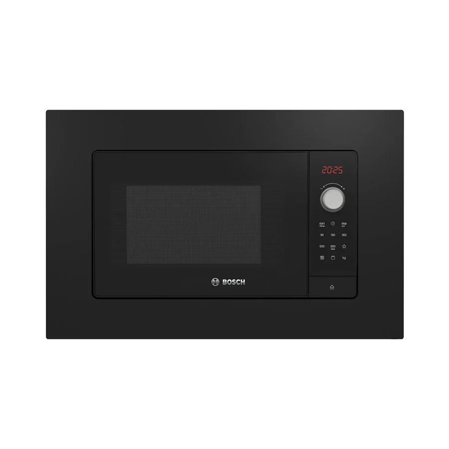 BOSCH BEL653MB3 Kıbrıs ankastre mikrodalga fırın siyah cam tasarımı