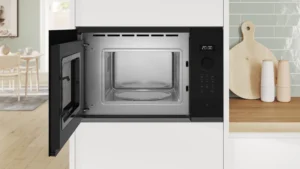 BOSCH BFL524MH2 Kıbrıs 20 litre black inox ankastre mikrodalga fırın mutfak tasarımı