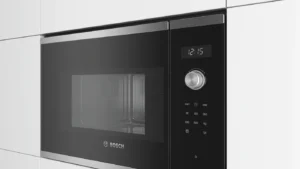 BOSCH BFL524MS0 Kıbrıs 20 litre inox ankastre mikrodalga fırın mutfak tasarımı