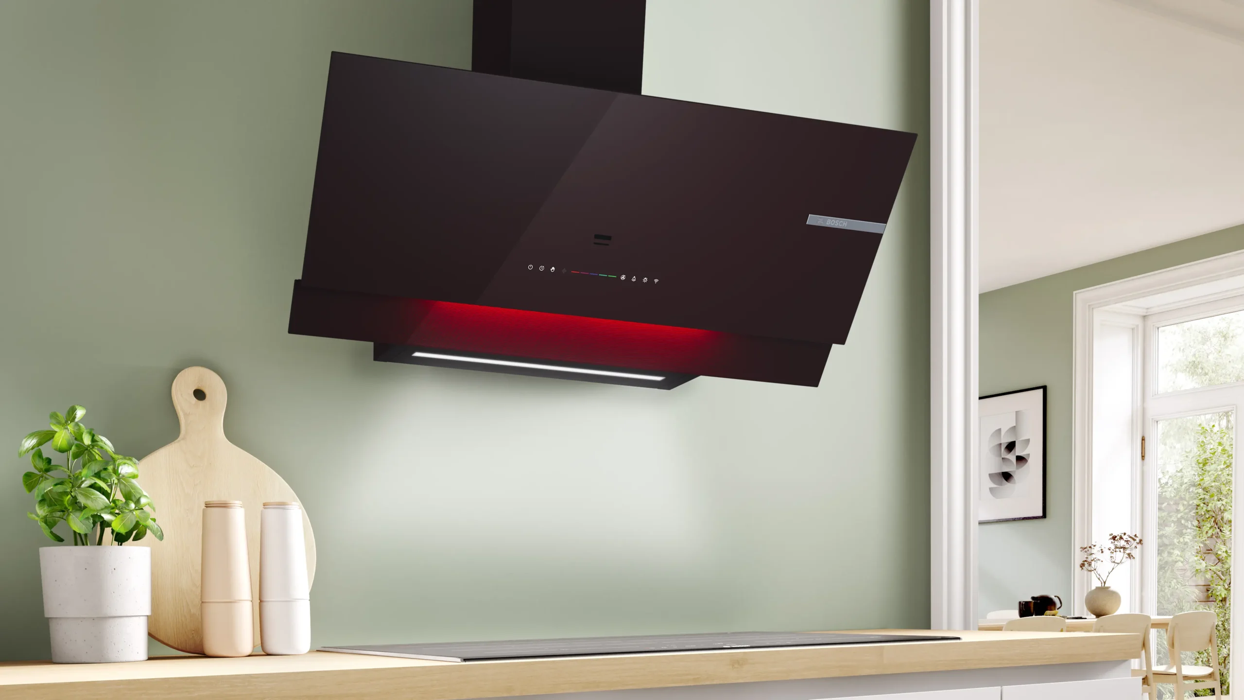 Bosch DWK98PK60T Kıbrıs Seri 8 Eğik Davlumbaz