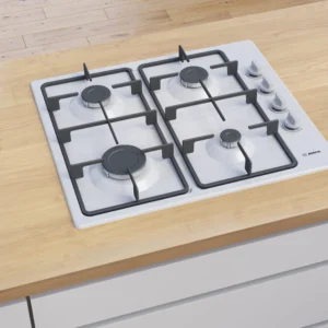BOSCH PBP6C5K60Q Kıbrıs 4 gözlü gazlı ankastre ocak